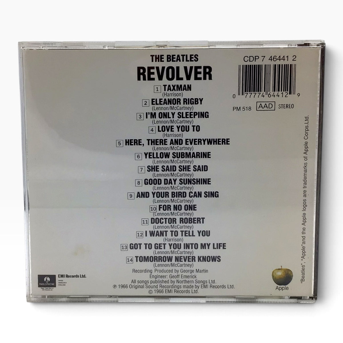 The Beatles 1988 Collection 15-CD Albums Roll Top Black Box Set "Breadbin" - EMI