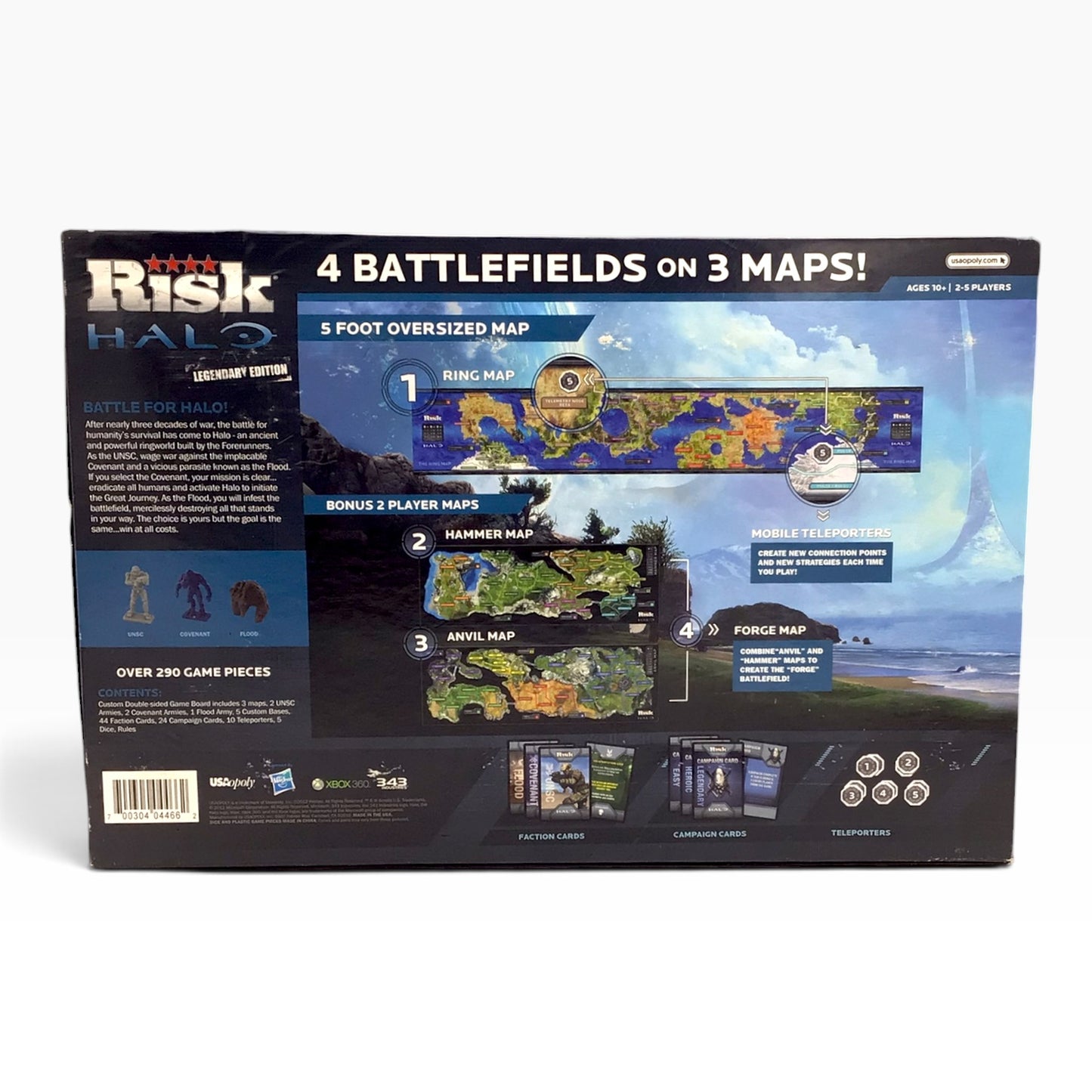 Risk: Halo Legendary Edition Board Game – 2012 – Strategy Game