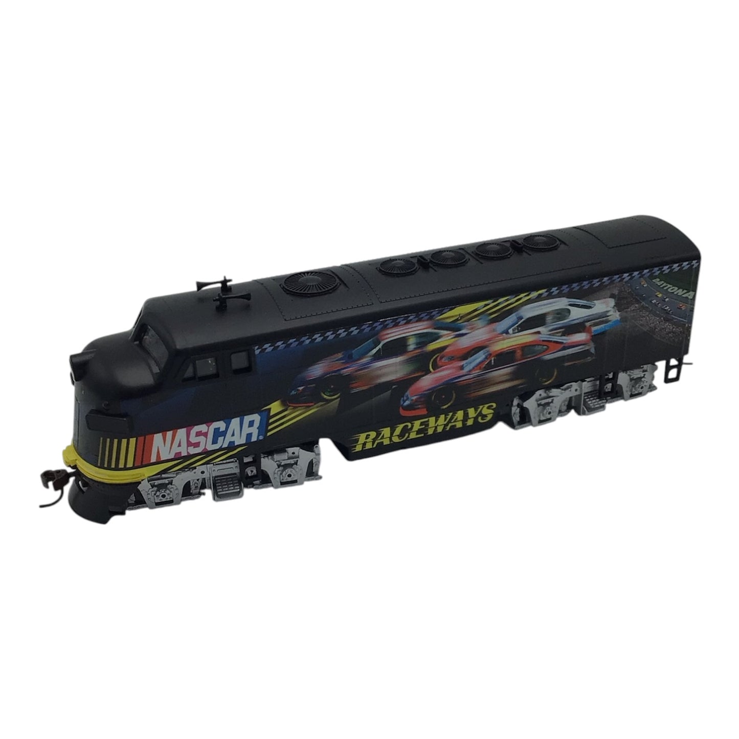 Hawthorne Village Nascar 3 Piece Train Set