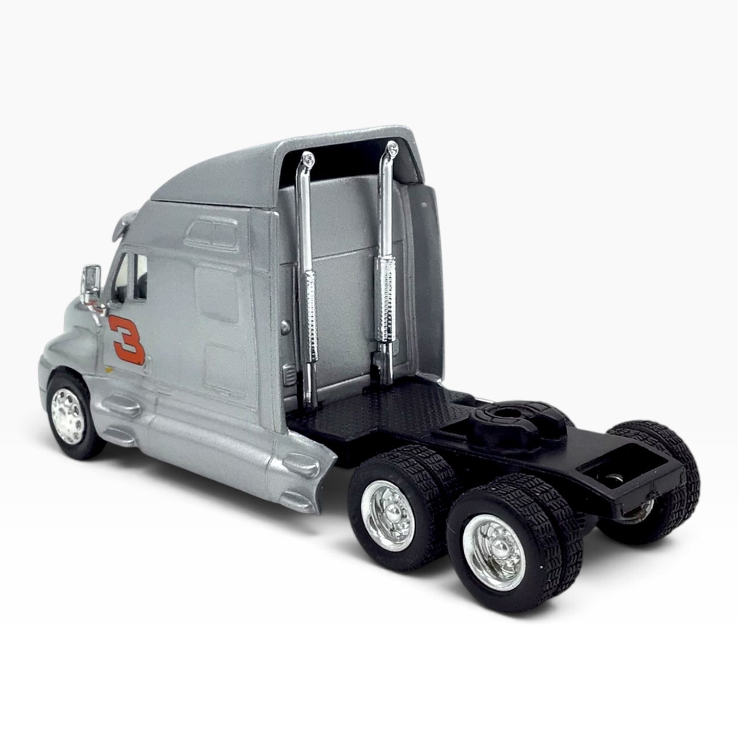 Dale Earnhardt #3 Silver Select 2004 Hauler – 1:64 Scale Model Truck & Trailer – Limited Edition