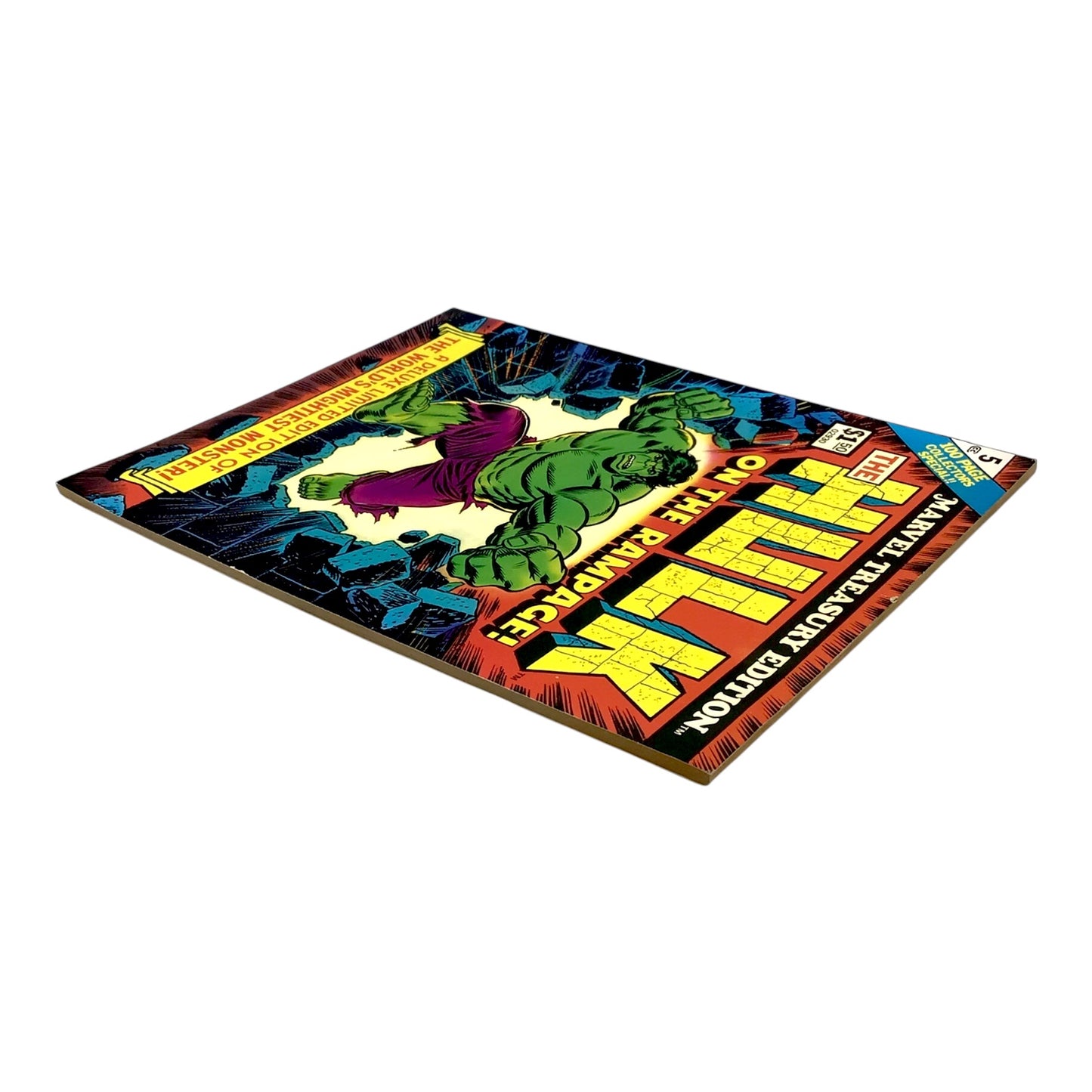 The Hulk on the Rampage – Marvel Treasury Edition #5 (1975) – Deluxe Limited Edition - NM