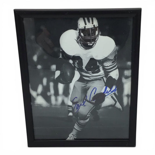 Framed Earl Campbell Signed Photo