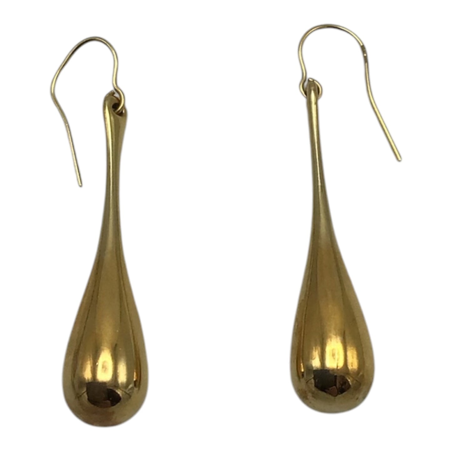 Gold Hollow Dangle Drop Earrings