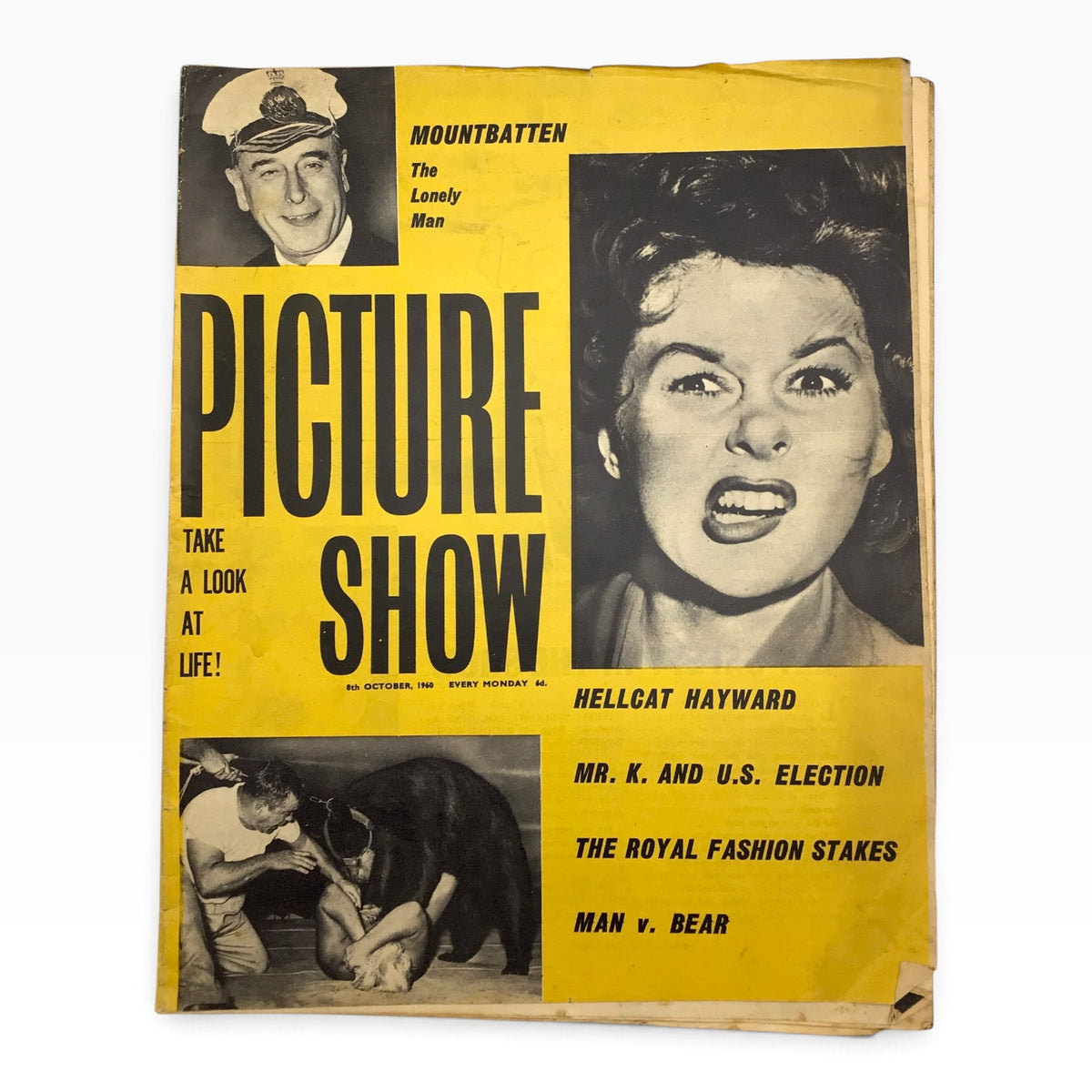 Vintage 1960 Picture Show & Film Pictorial British Film Magazine Set - 6 Issues