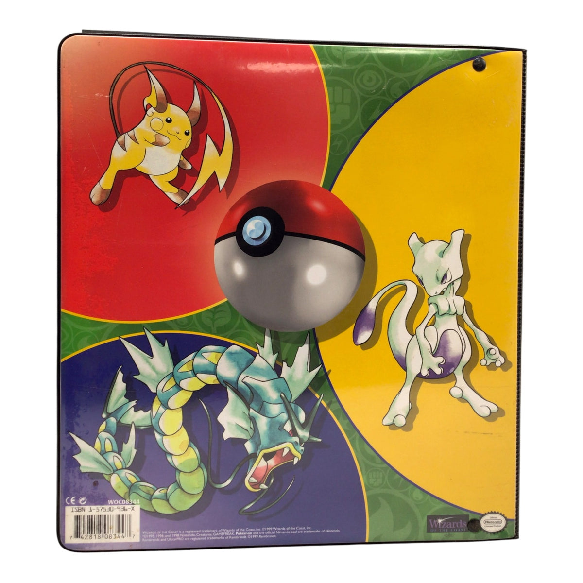 Vintage 1999 Pokémon Trading Card Game 3-Ring Binder