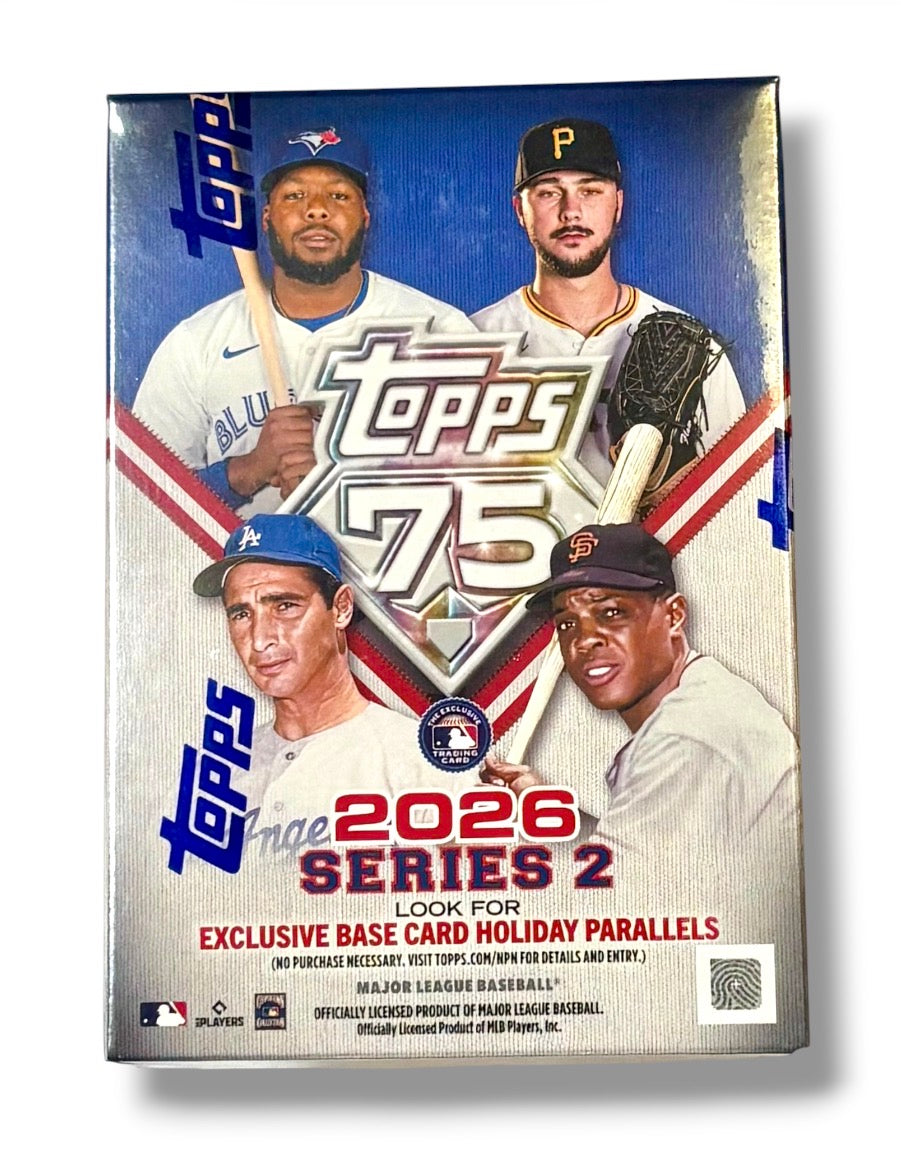 2026 Topps 75 MLB Baseball Series 2 Blaster Box