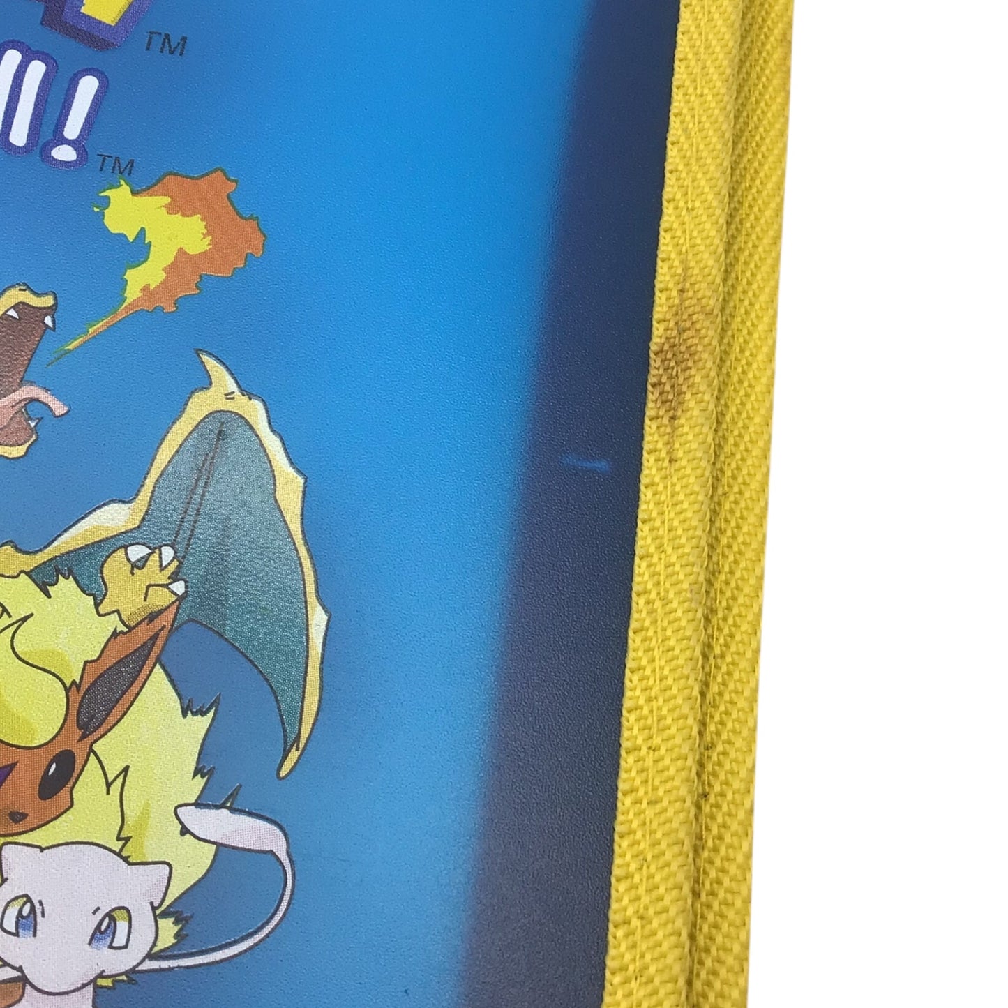 Nintendo Pokémon Blue Translucent Three-Ring Binder – Vintage Pokémon Collectible