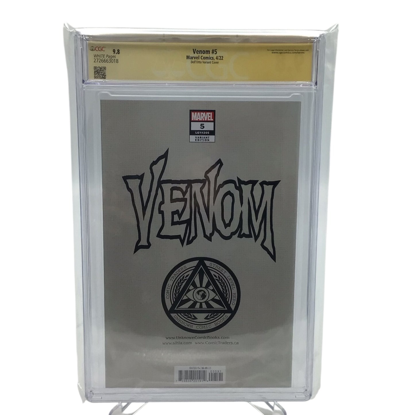 Venom #5 - CGC Signature Series Graded 9.8