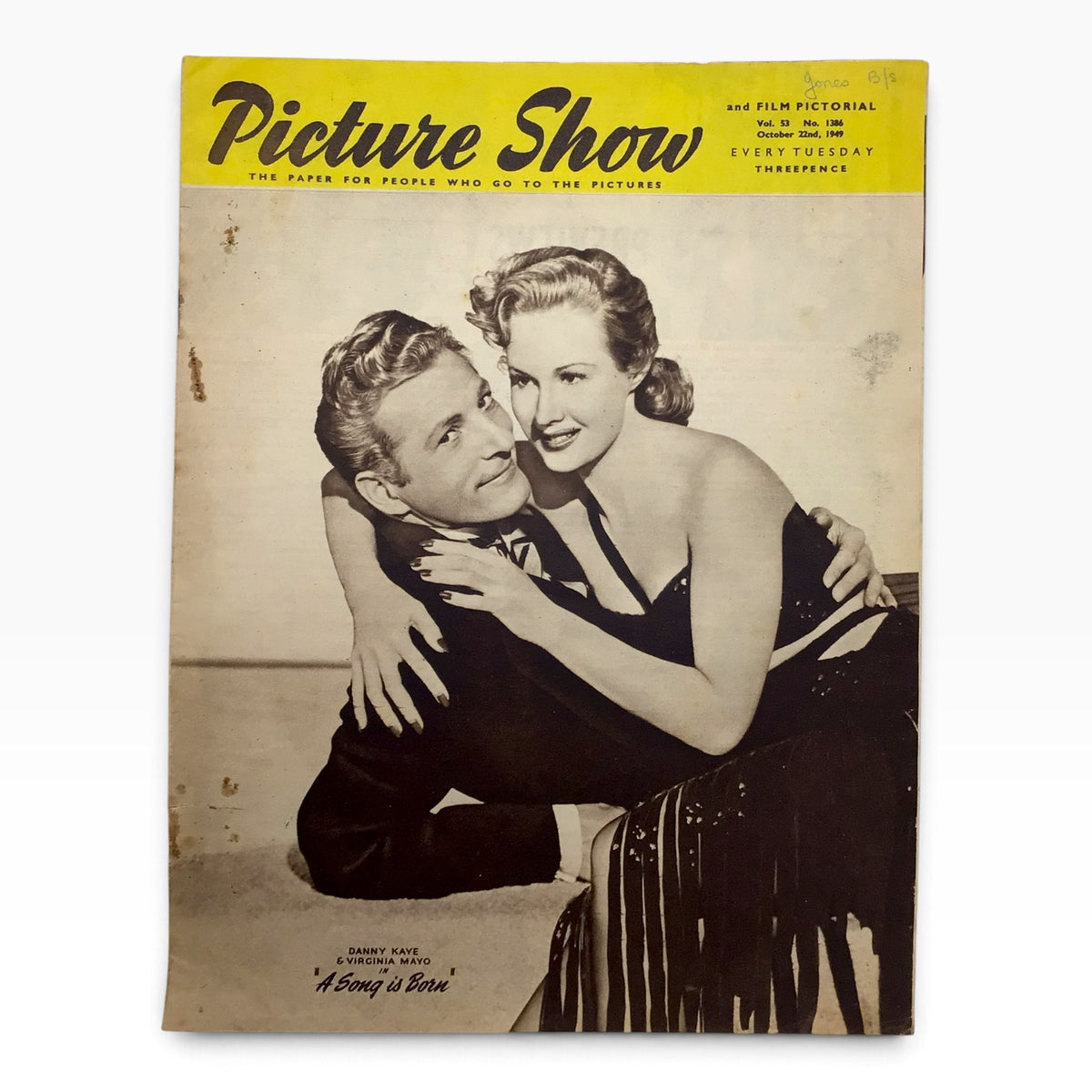 Vintage 1949 Picture Show & Film Pictorial British Film Magazine Set - 10 Issues