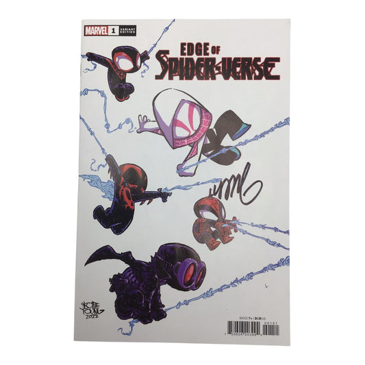 Edge of Spider-Verse #1 Variant Edition Signed by Skottie Young – NM