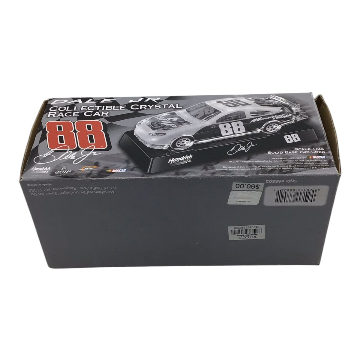 NASCAR Dale Jr. Collectible Crystal Race Car #88
