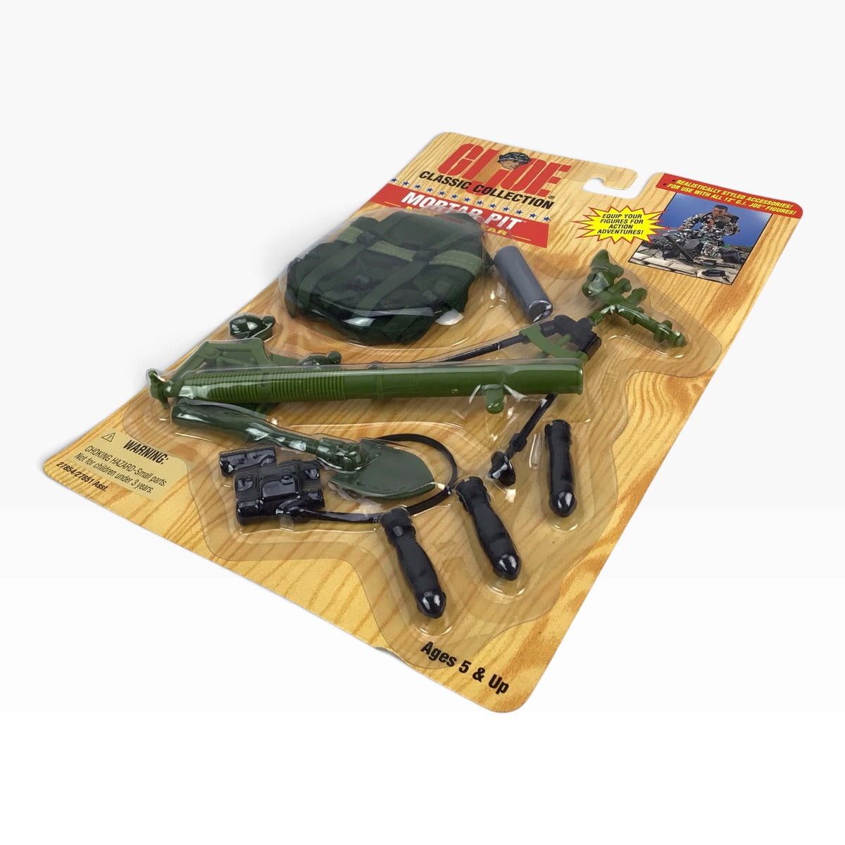 GI Joe Mortar Pit Mission Gear Set (1996) – Hasbro Classic Collection #27854