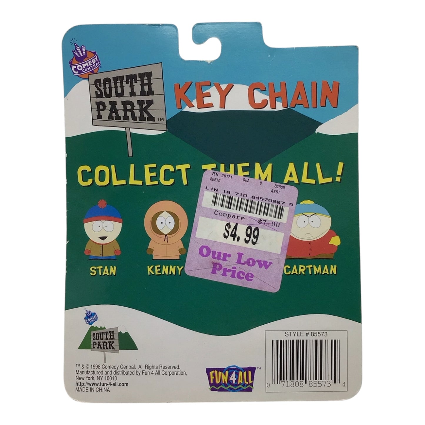 South Park Keychain Kenny (1998)