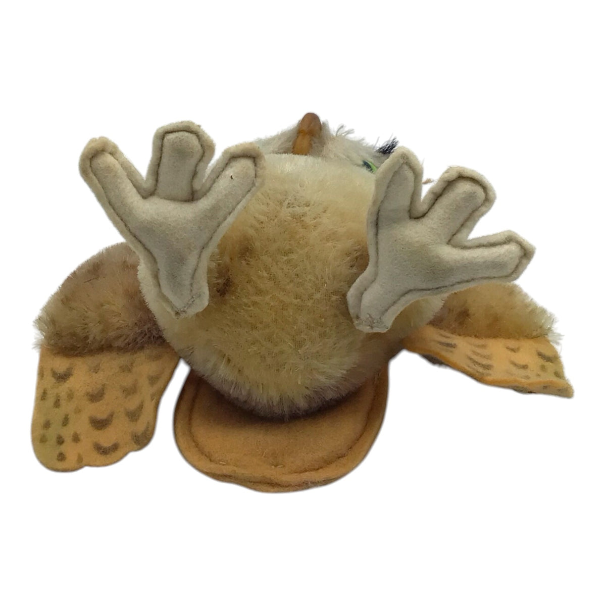 German Steiff Miniature Wittie Owl Mohair Stuffed Animal