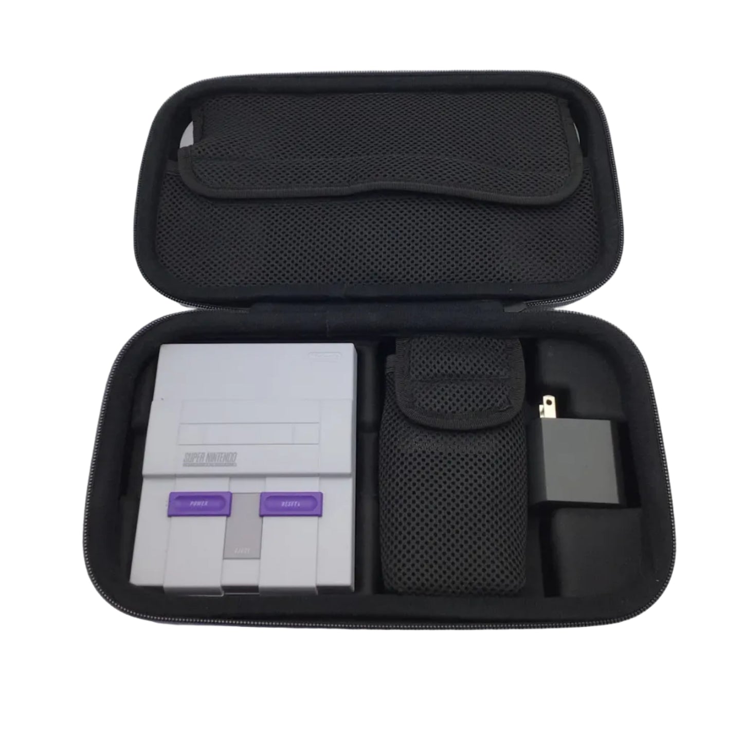Mini Super Nintendo System w/ 2 Controllers & Carrying Case