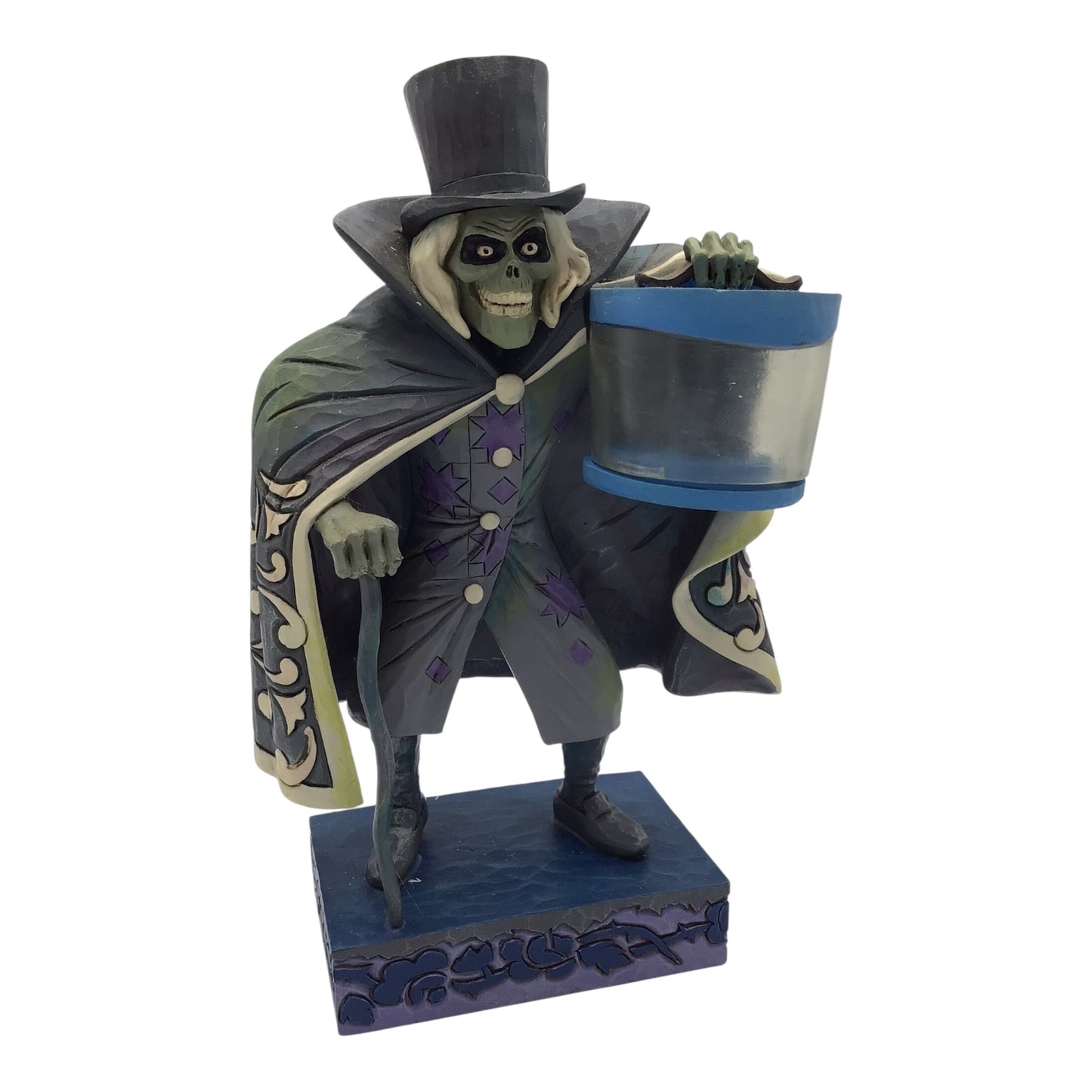 Enesco Disney Traditions Hat Box Ghost Figurine – Haunted Mansion Collectible by Jim Shore