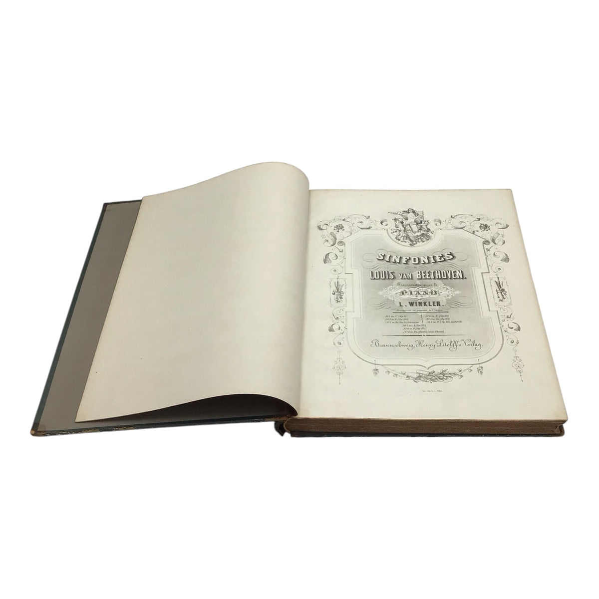 Beethoven's Complete Symphonies: Transcribed for Piano by Louis Winkler