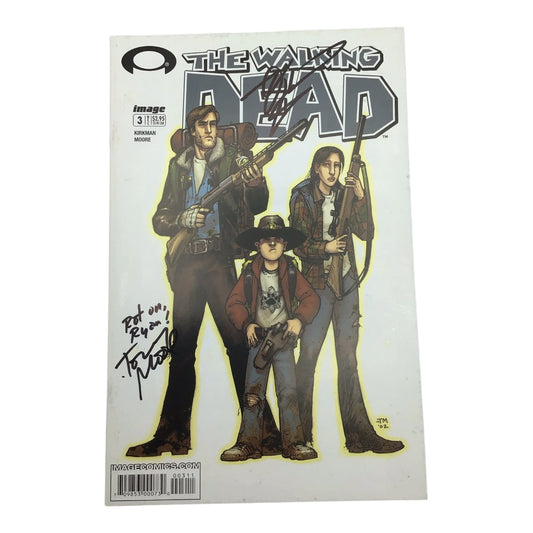 The Walking Dead #3 Signed by Robert Kirkman & Tony Moore - Image Comics