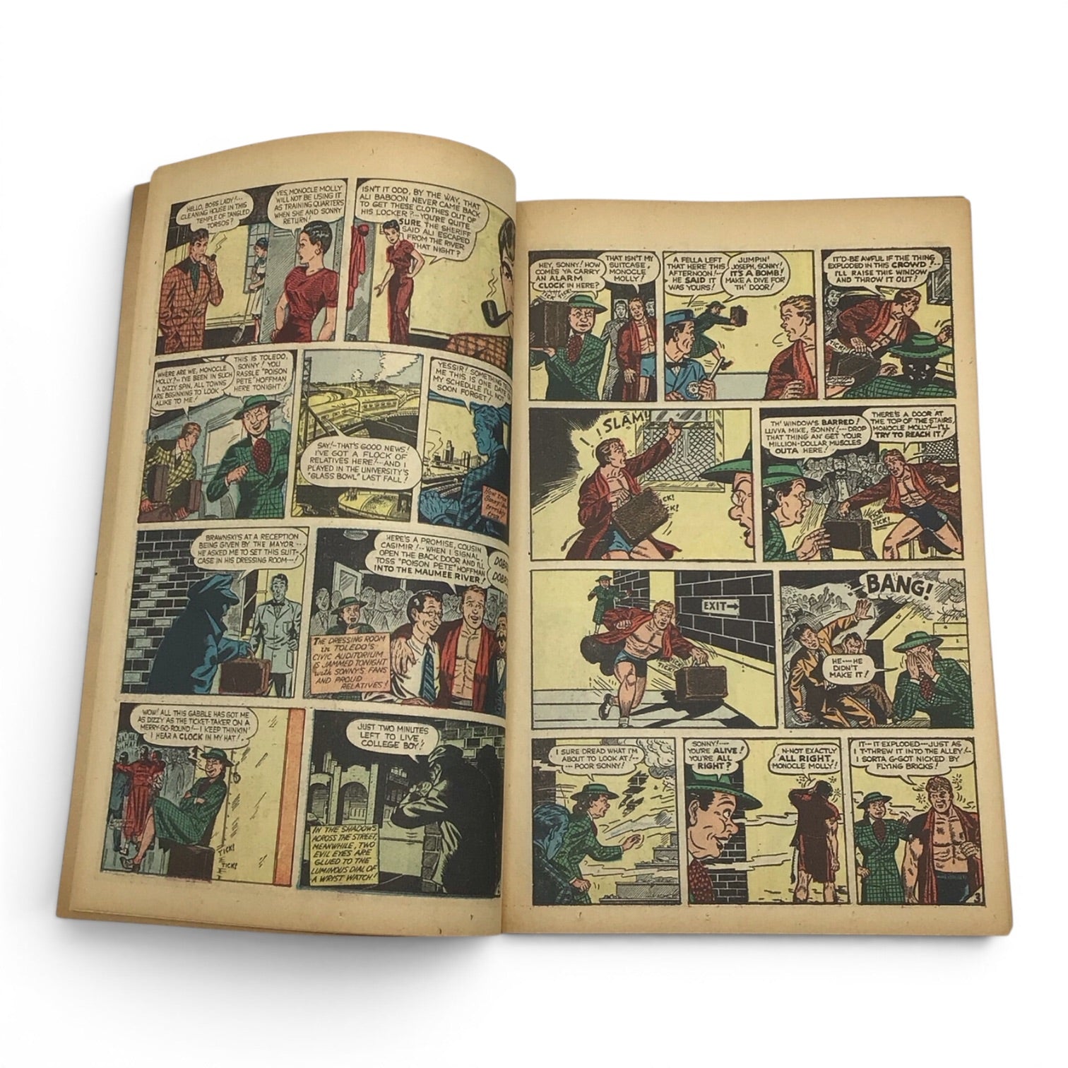 Famous Funnies #191 (1950) - Barney Carr Space Detective