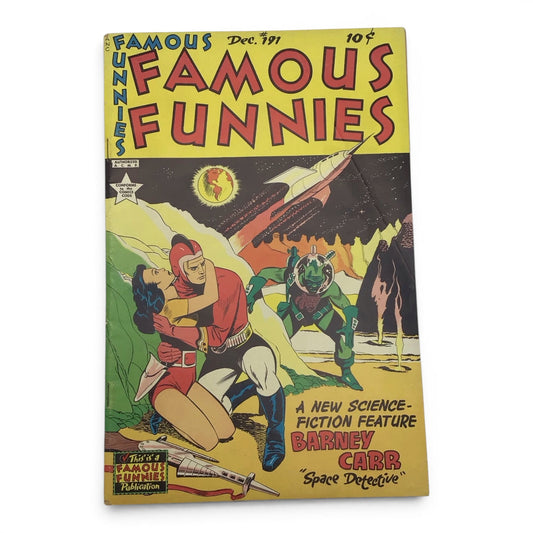 Famous Funnies #191 (1950) - Barney Carr Space Detective