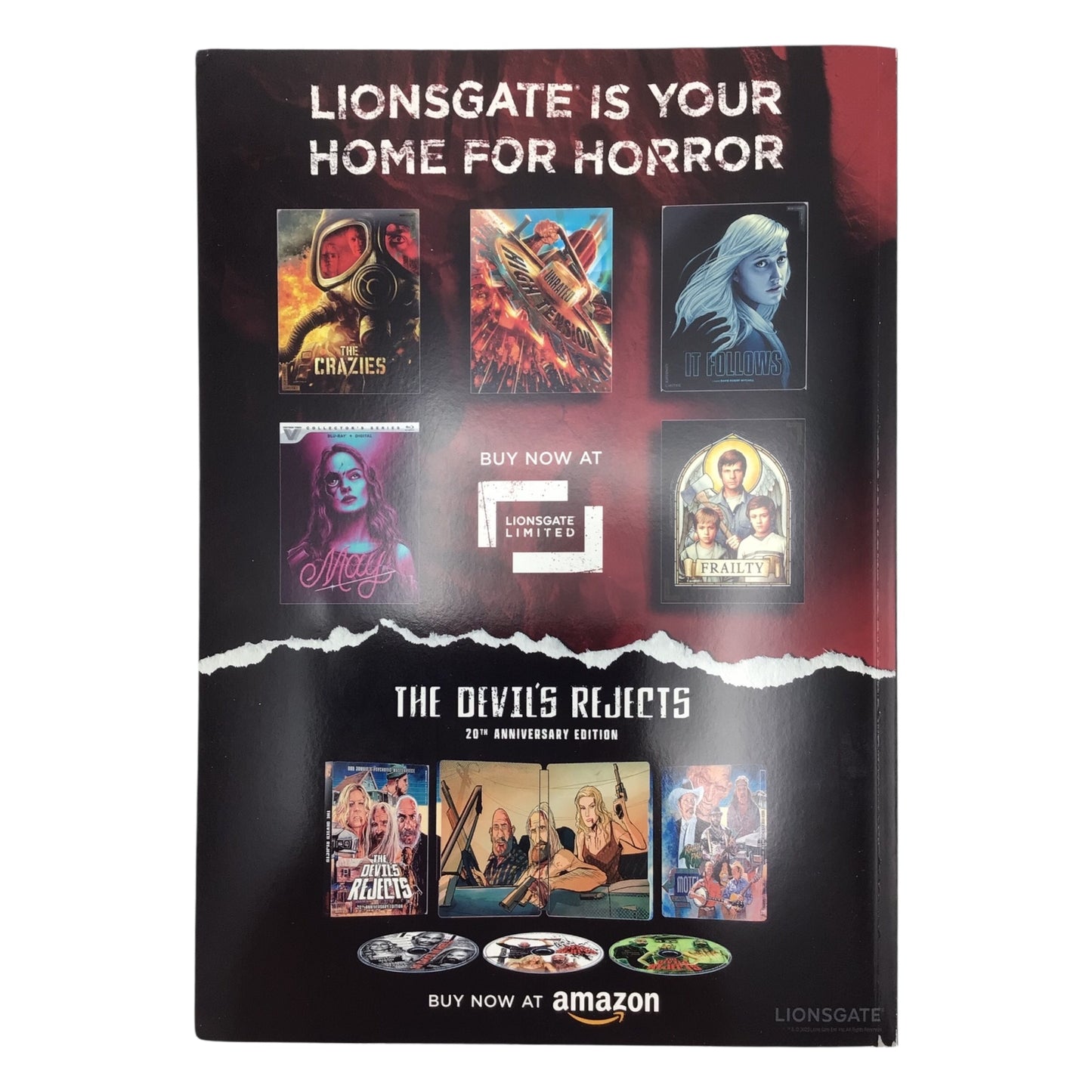Fangoria Magazine Vol. 2 #29 – Fall 2025 Horror Collectible Magazine