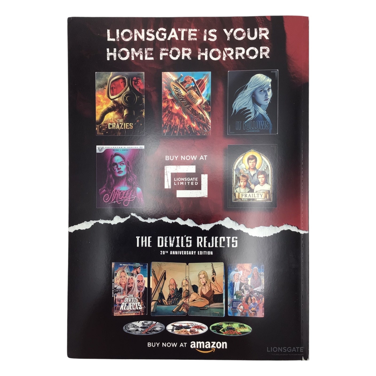 Fangoria Magazine Vol. 2 #29 – Fall 2025 Horror Collectible Magazine