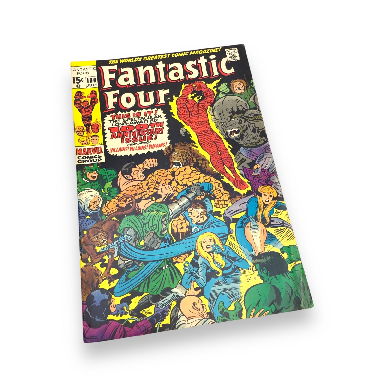 Fantastic Four #100 1970 Marvel Jack Kirby Stan Lee