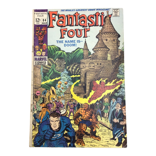 Fantastic Four #84 Marvel Comics – FR-GD