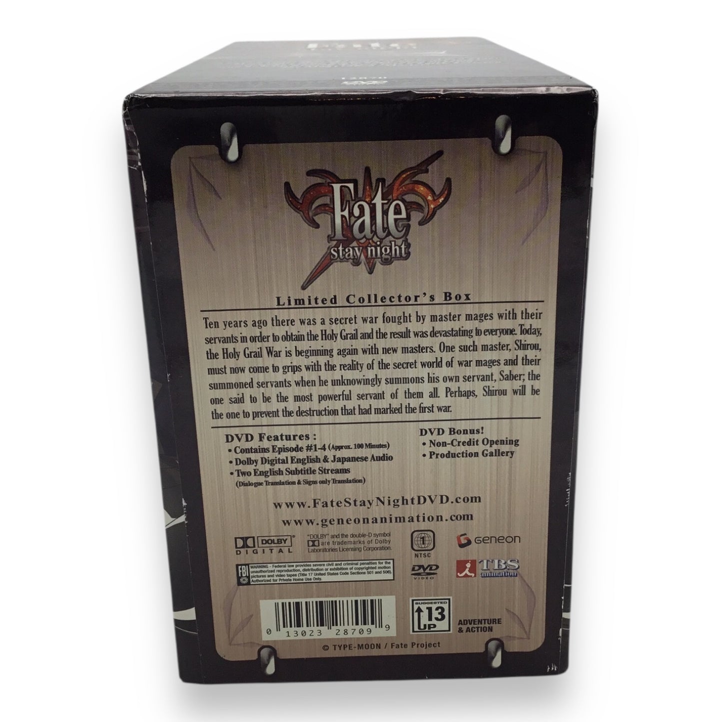 Fate / stay night - Original Series Limited Collector's Box