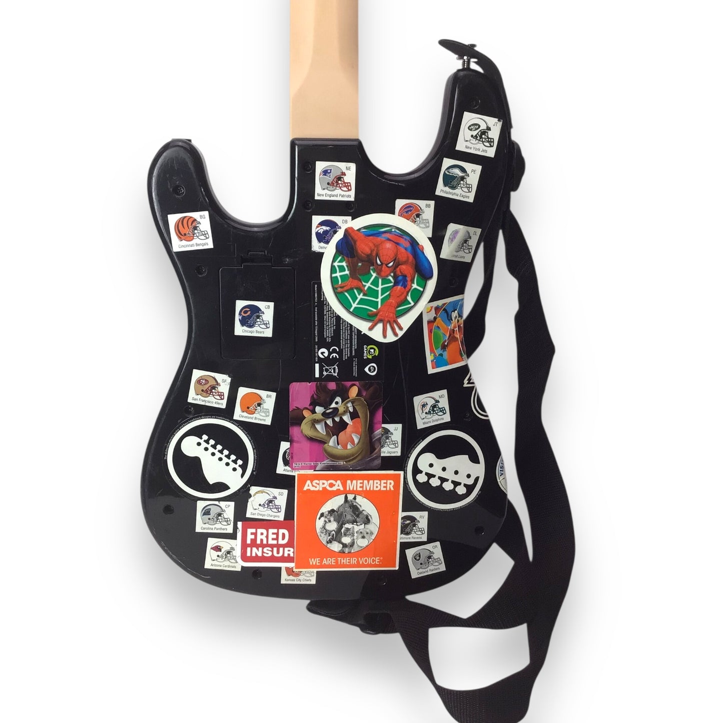 Fender Stratocaster Guitar Hero/Rockband Controller with Custom Stickers