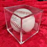 Fergie Jenkins HoF 91 Autographed Certified Baseball in Display Case