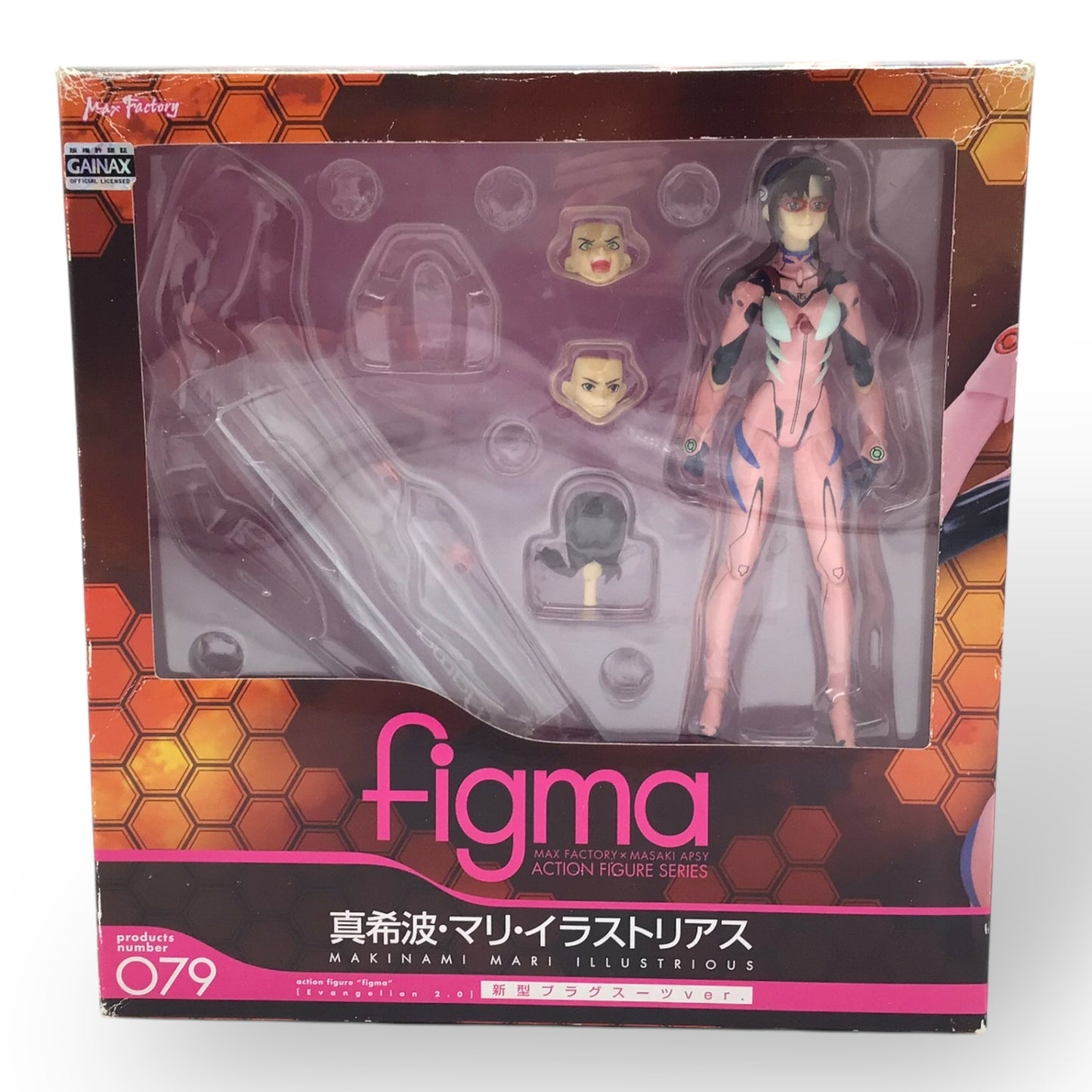 Figma Max Factory x Masayuki Apsy Makinami Mari Illustrious #079 Evangelion