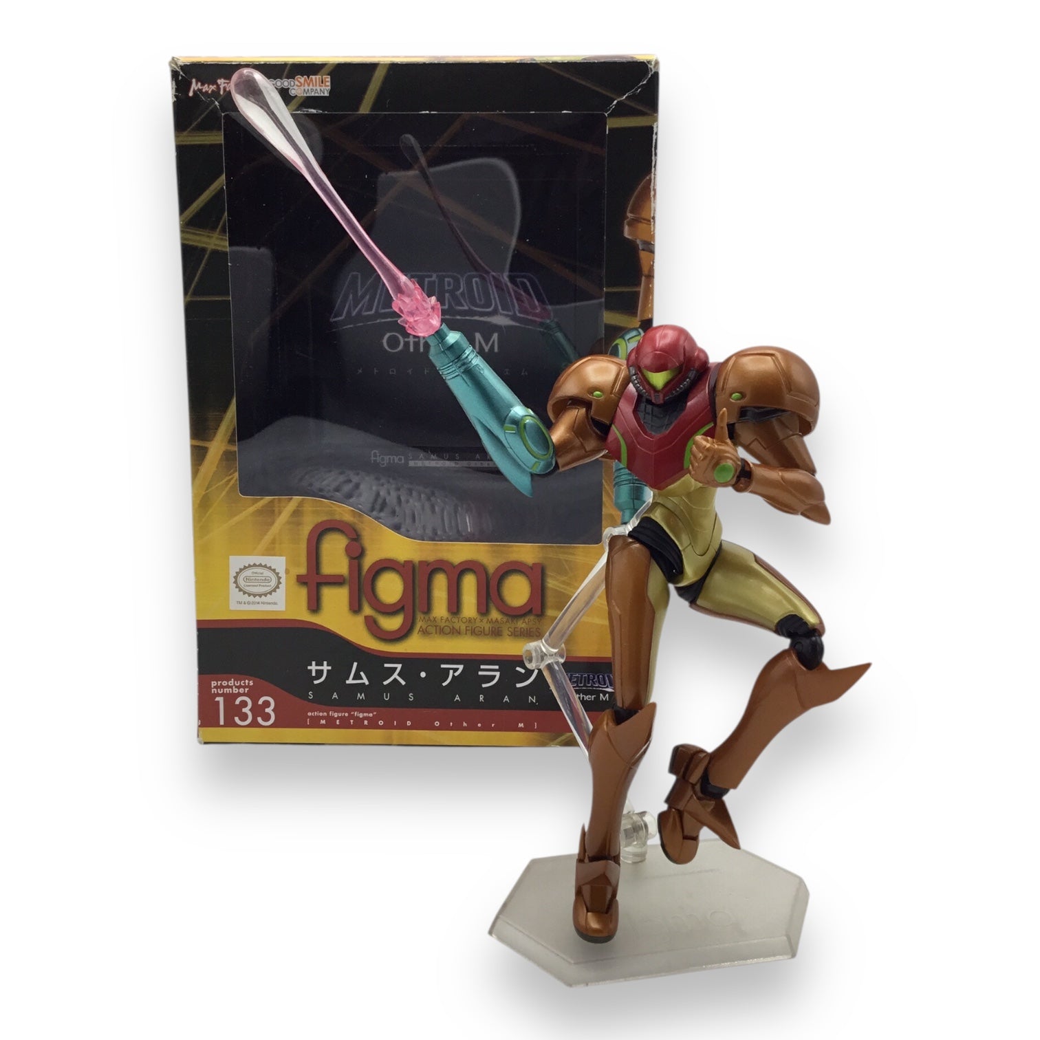 Figma Metroid Samus Aran Painted Poseable Figure
