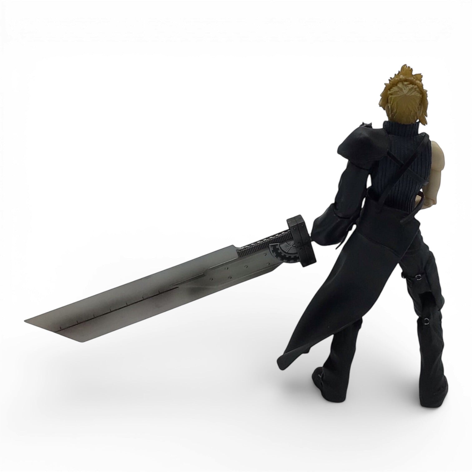Final Fantasy VII Cloud and Motorcycle Action Figure - No Box