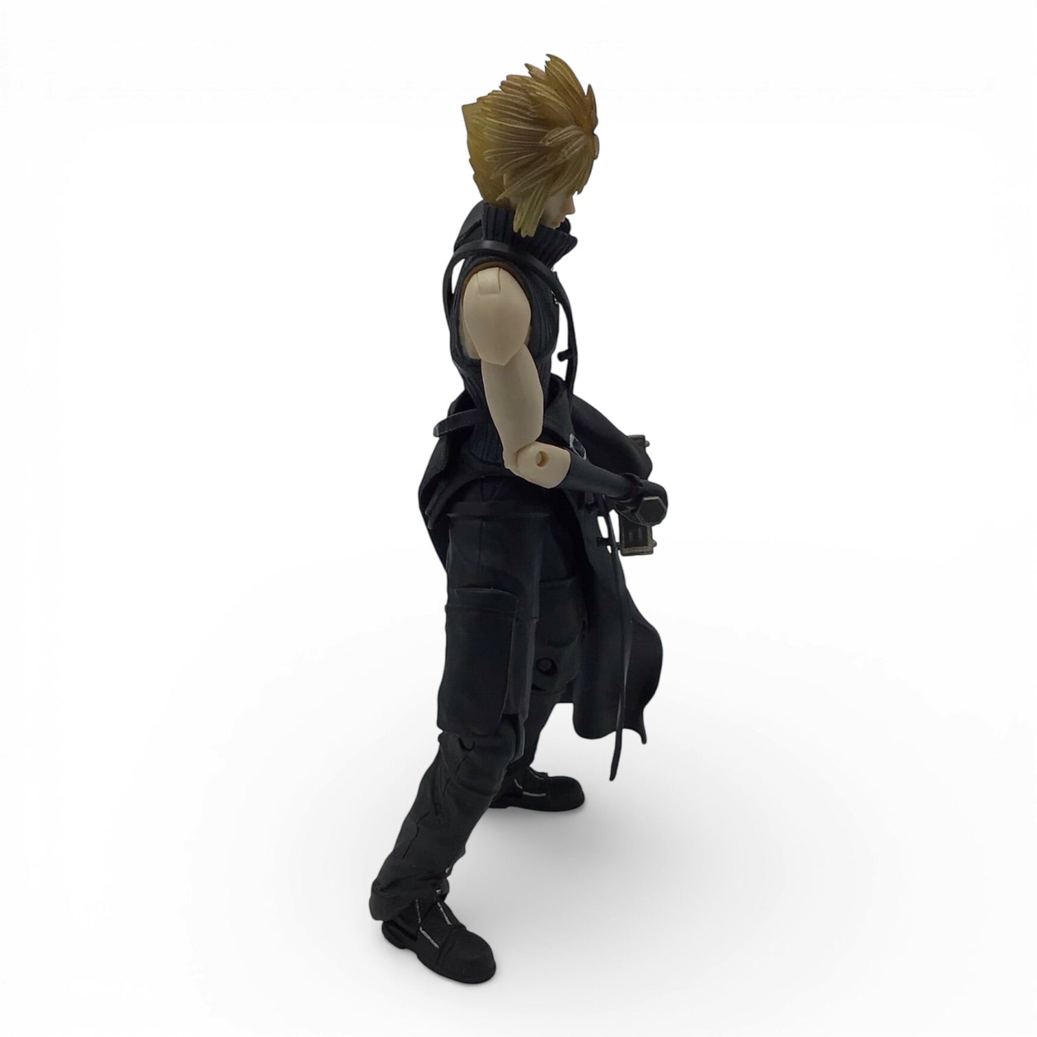 Final Fantasy VII Cloud and Motorcycle Action Figure - No Box