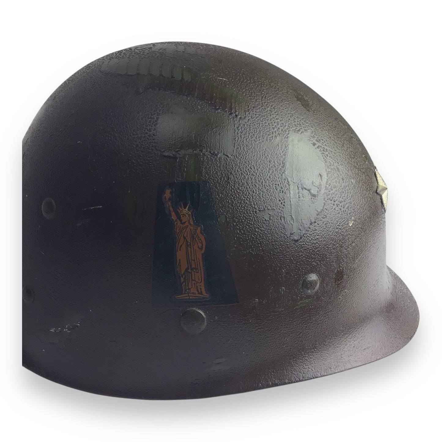 Firestone Combat Helmet Liner - U.S. Major General Osteen (WWII-Korea-Vietnam)