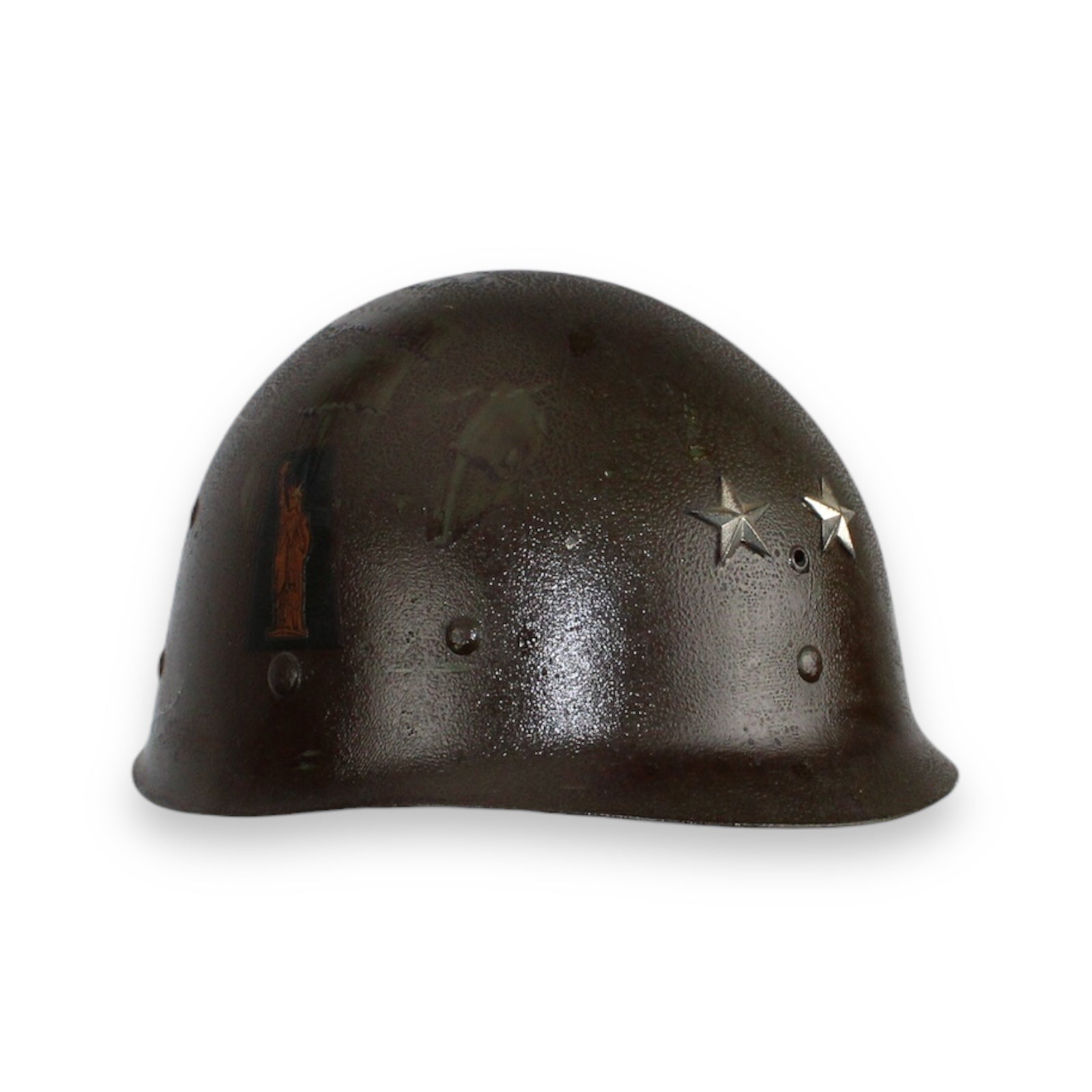 Firestone Combat Helmet Liner - U.S. Major General Osteen (WWII-Korea-Vietnam)