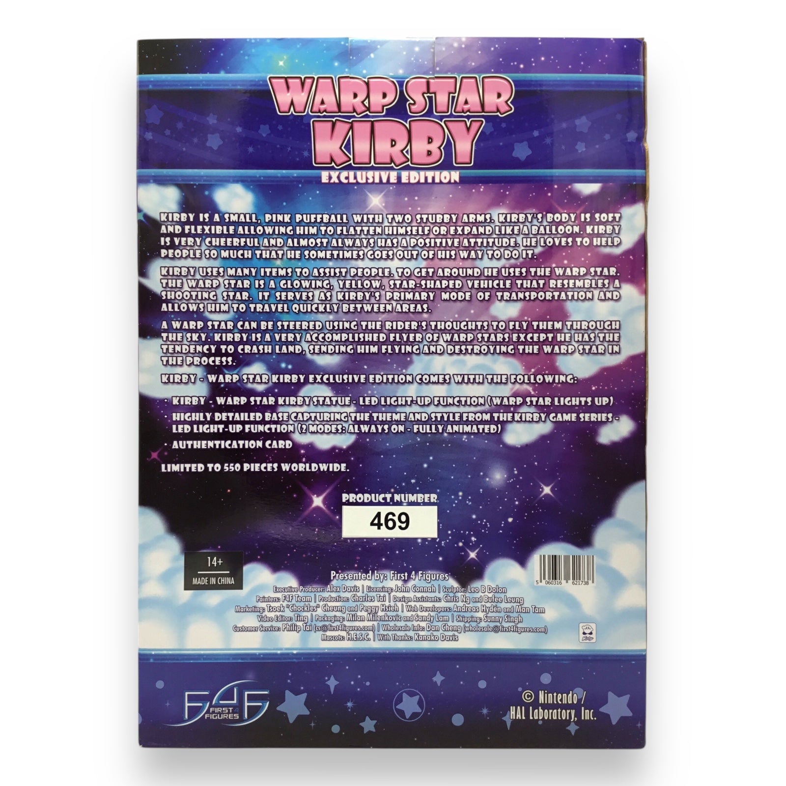 First 4 Figures Warp Star Kirby Exclusive Edition Statue (Nintendo Collectible, Limited Edition)