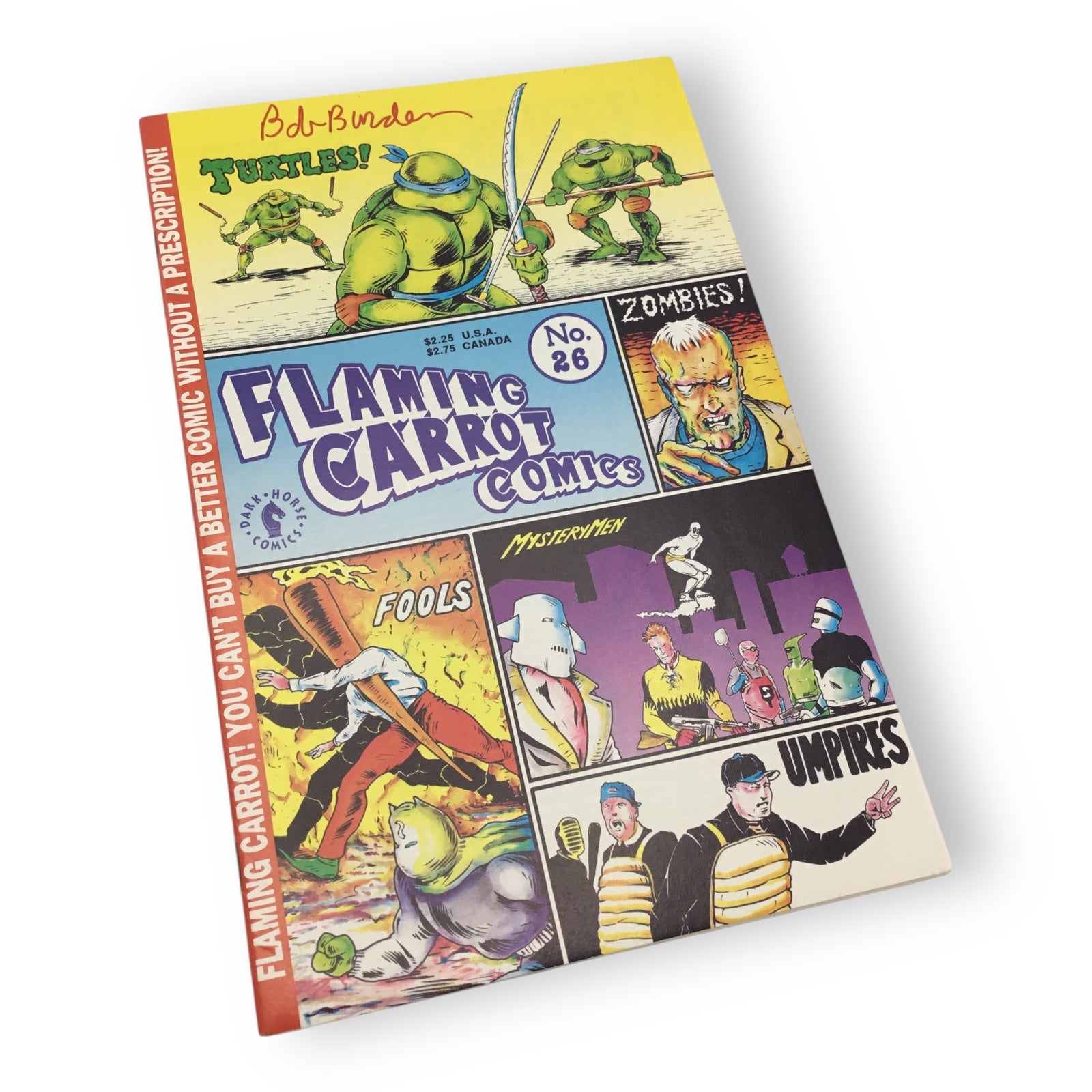Flaming Carrot Comics #26 (1984, Dark Horse Comics) Signed by Bob Burden