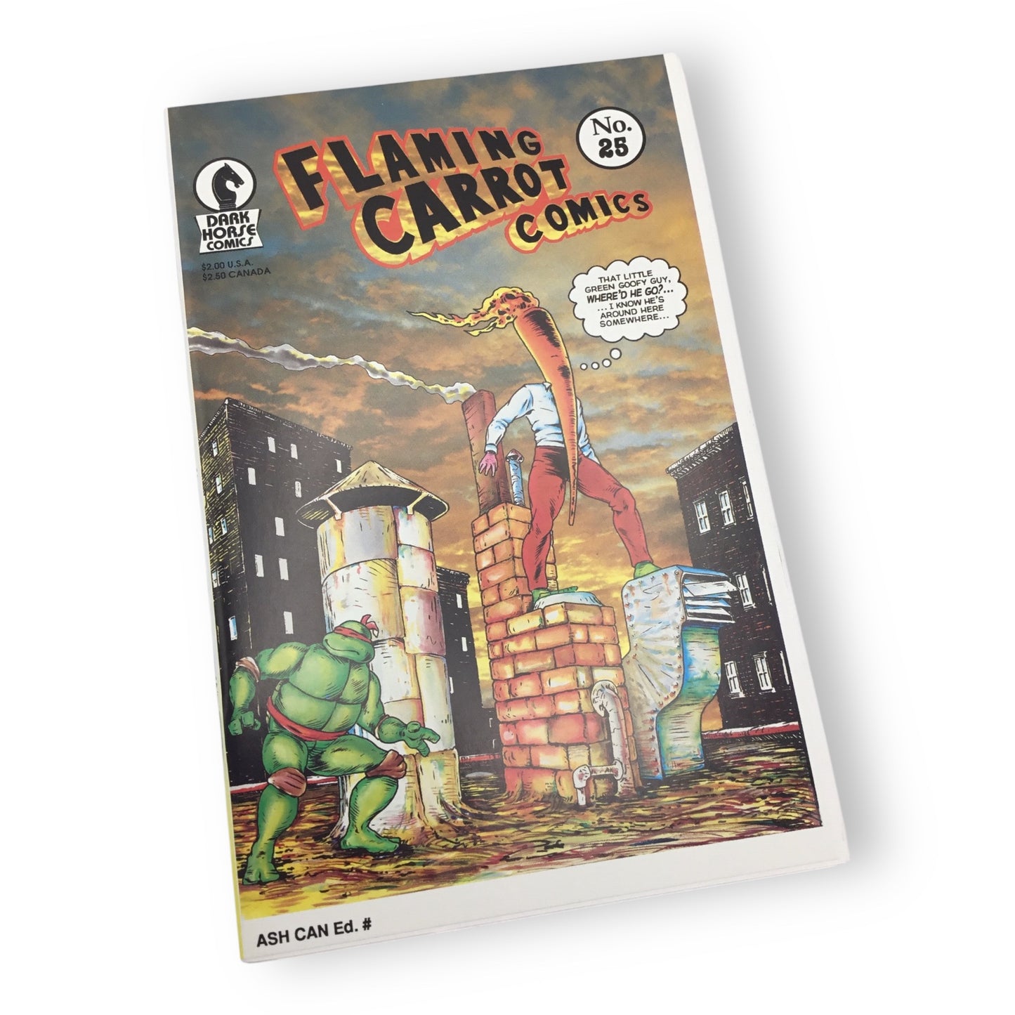 Flaming Carrot Comics #26 Ashcan (1984, Dark Horse Comics) Signed by Bob Burden