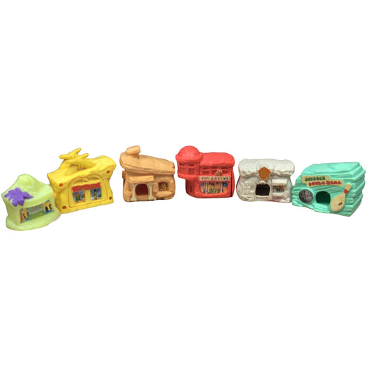 Flintstones Miniature Building Set - Vintage Toy