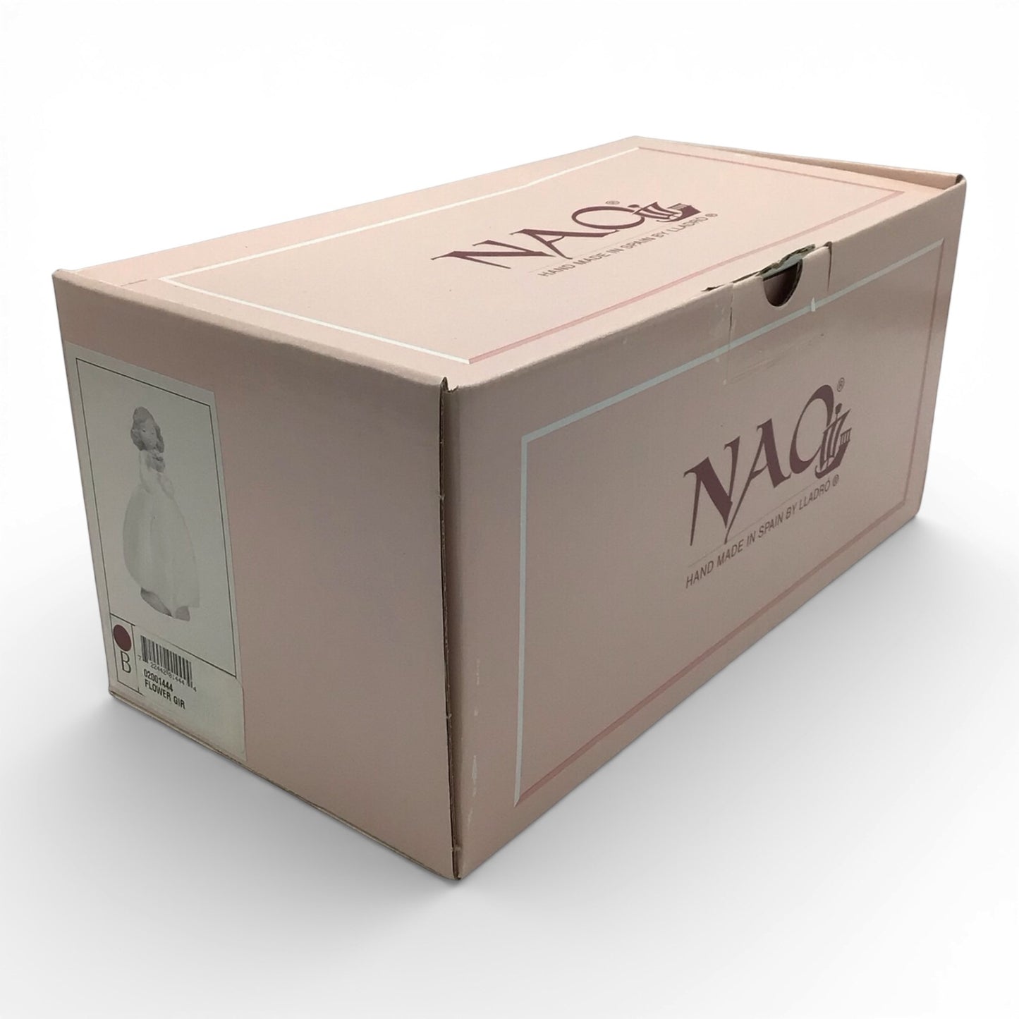 Flower Girl 1444 Porcelain Figurine - NAO by Lladro Made in Spain