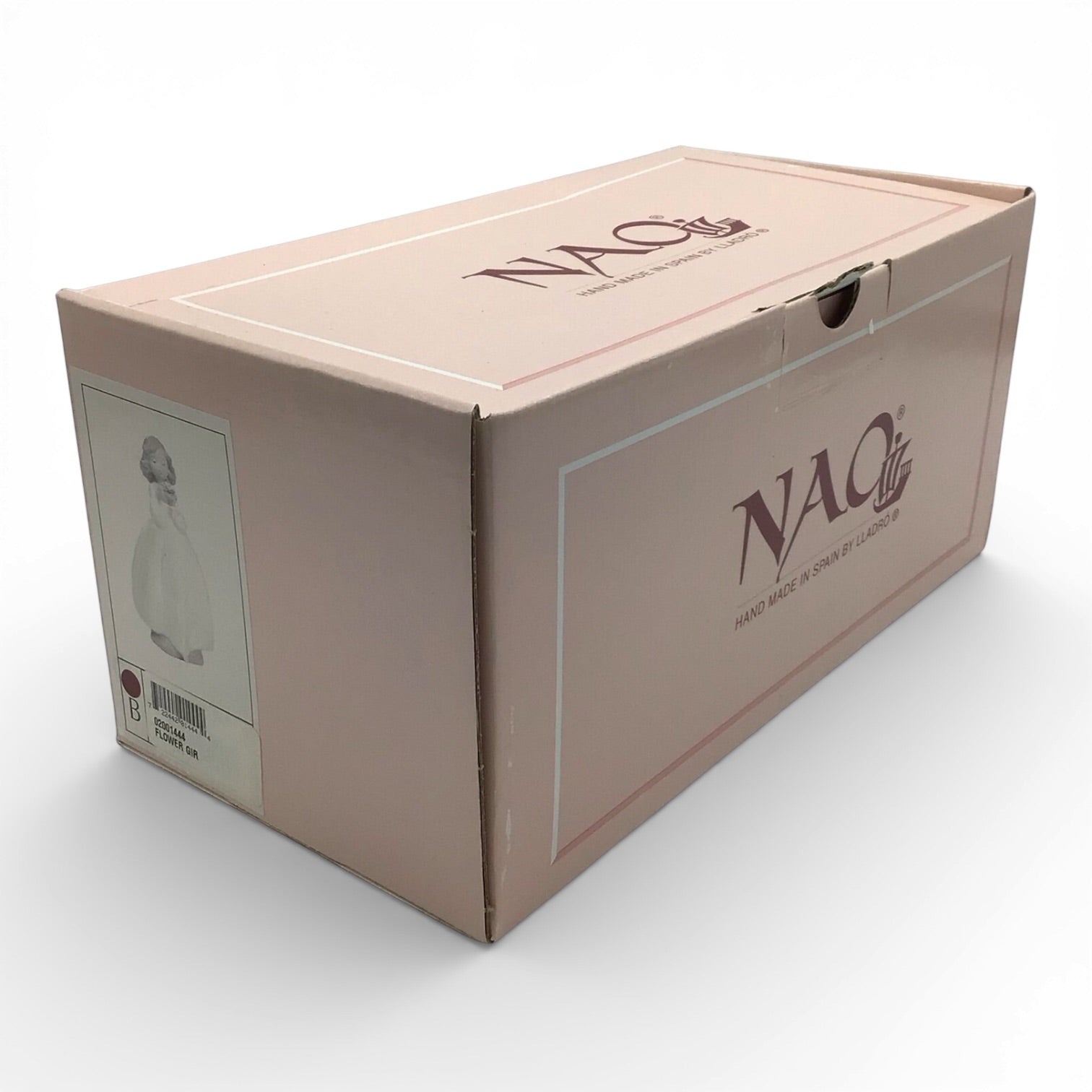 Flower Girl 1444 Porcelain Figurine - NAO by Lladro Made in Spain