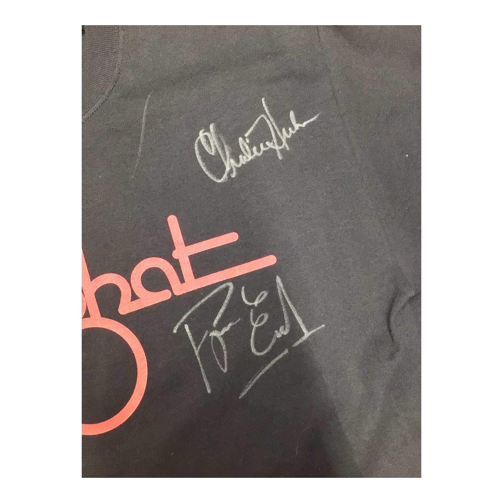 Foghat Stone Black T-Shirt Signed – Vintage Rock Band Graphic Tee