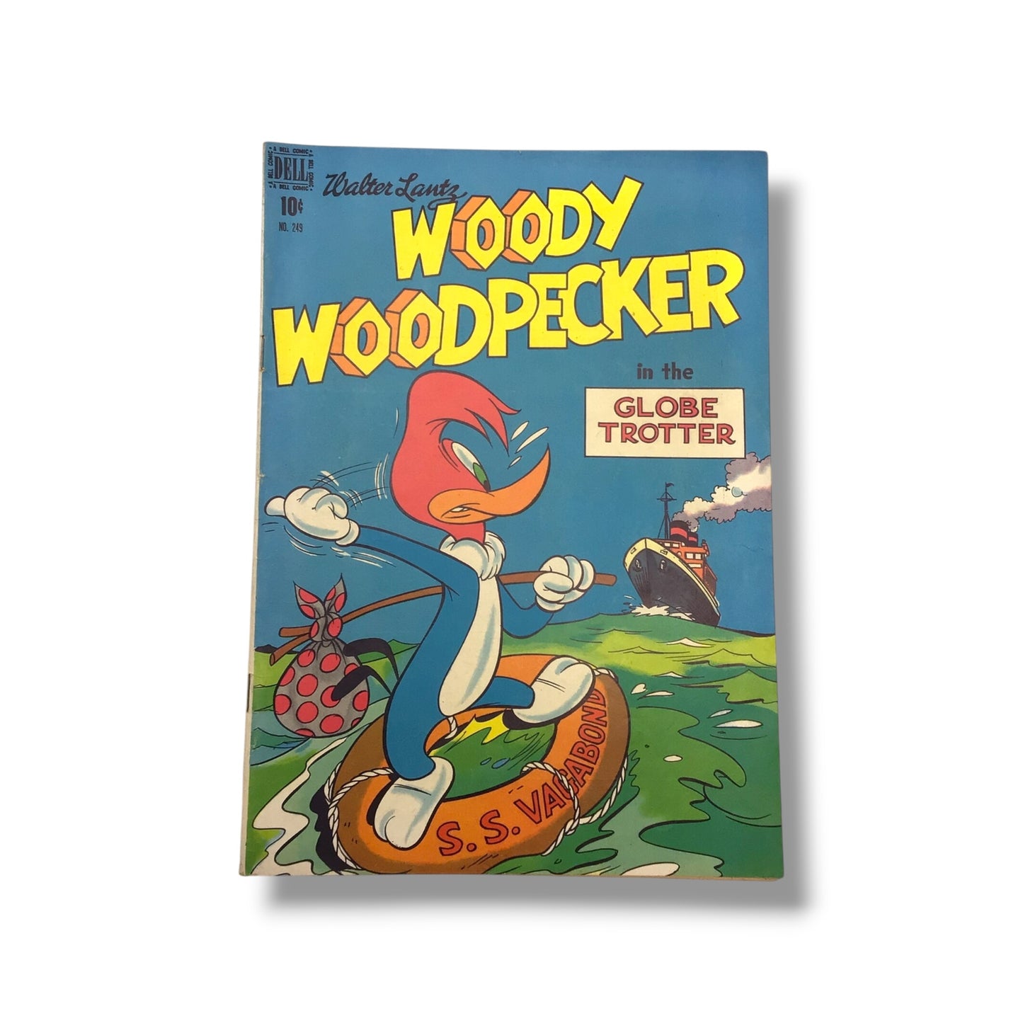 Four Color #249 Woody Woodpecker (1949) Comic Book | Dell Comic