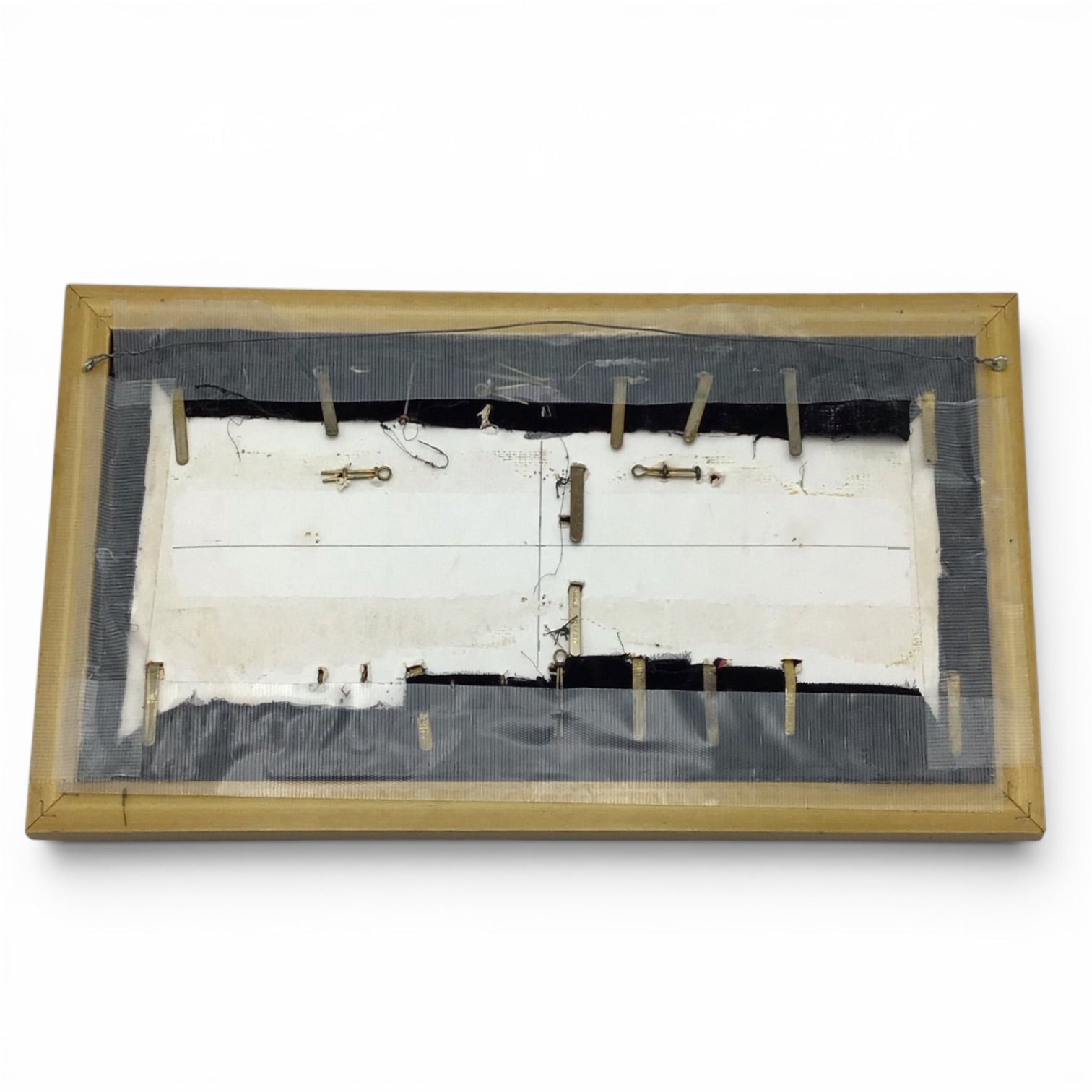 Framed British Regimental Badge Display
