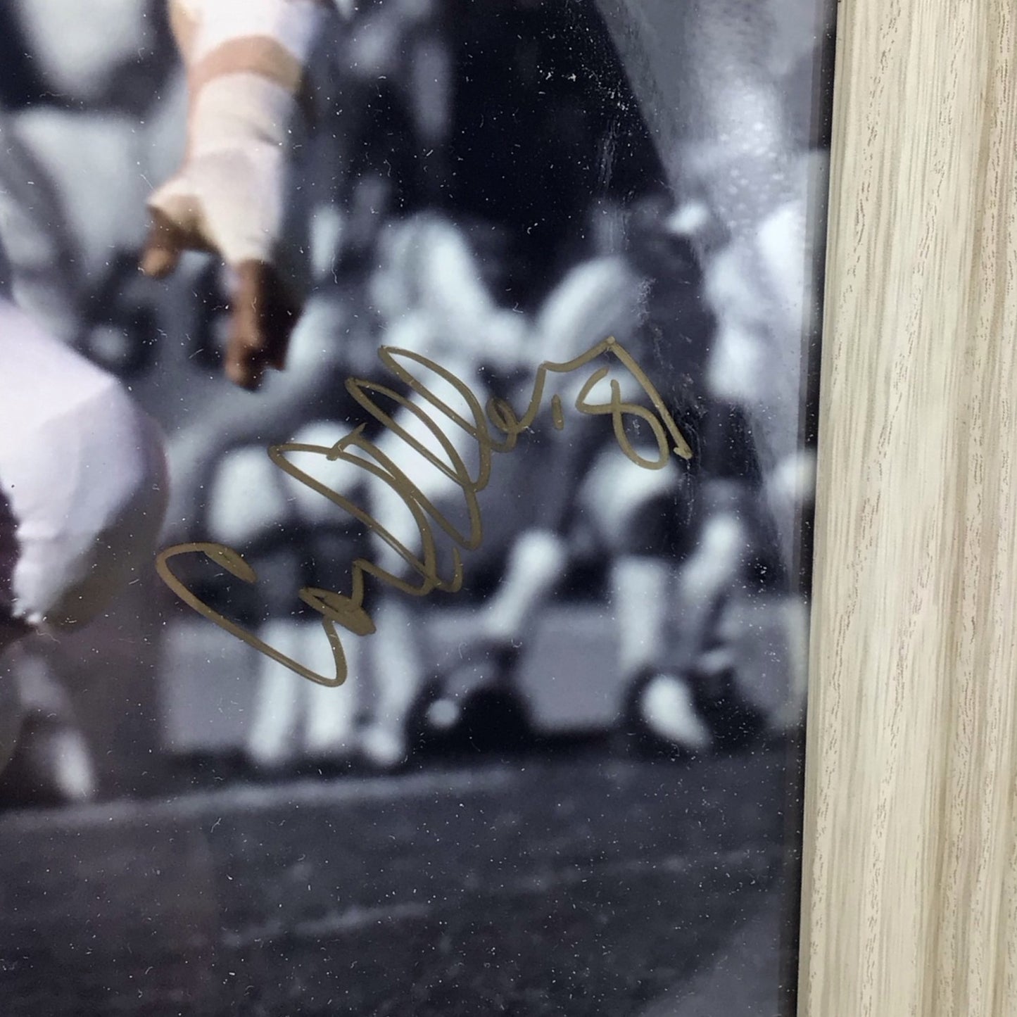 Framed Carl Eller Signed Photo