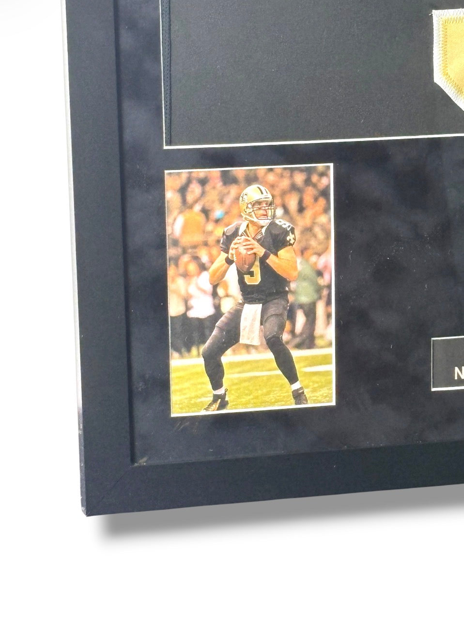 Framed Drew Brees Autographed New Orleans Saints Jersey w/ Beckett Auth. & Card