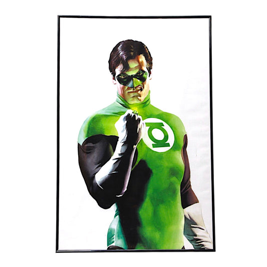 Framed Green Lantern Poster by Alex Ross