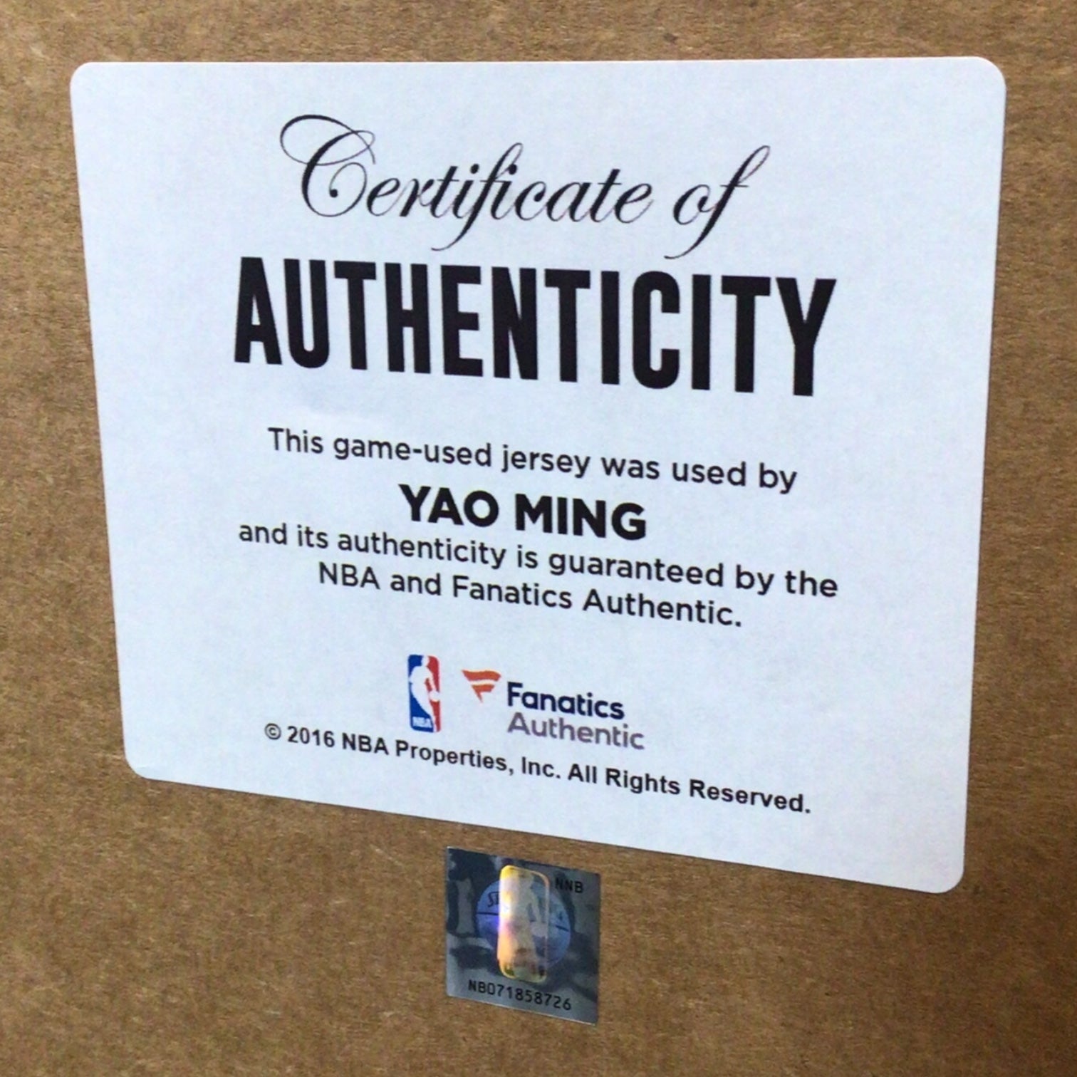 Framed Houston Rockets Champions with Game-Worn Jersey Piece